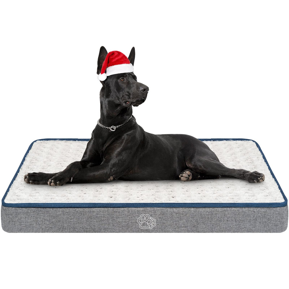 EMPSIGN reversible dog bed XXL in crate offers roomy support for large dogs