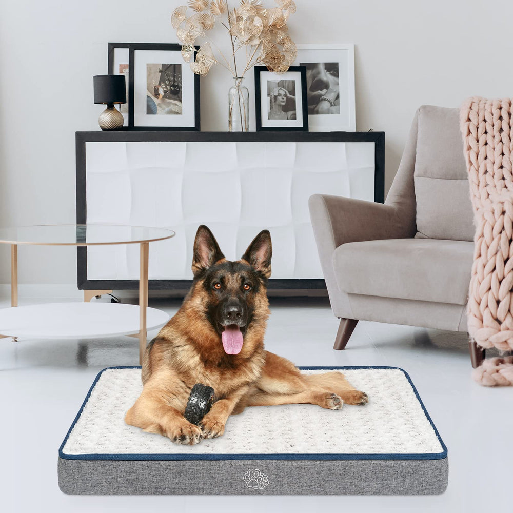 EMPSIGN crate-friendly dog bed fits various crate sizes