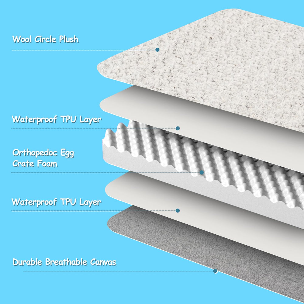 EMPSIGN waterproof liner protection keeps liquids from seeping through.