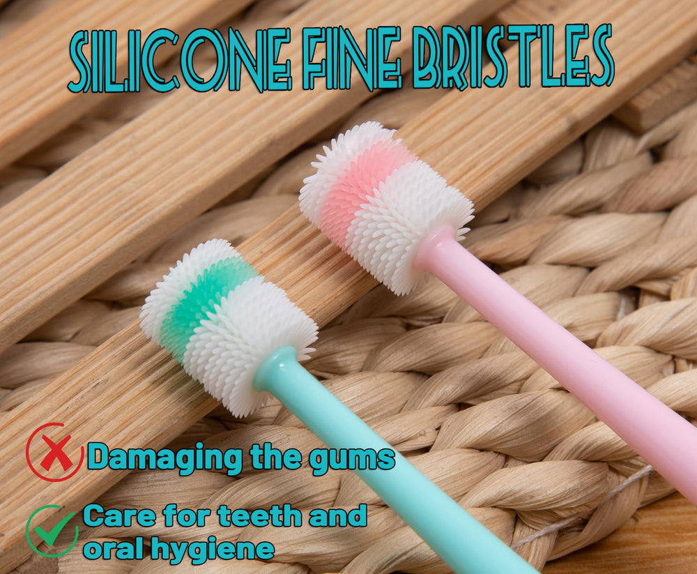Pet brushing session guided by Emmeliestella brush for 20–30 seconds