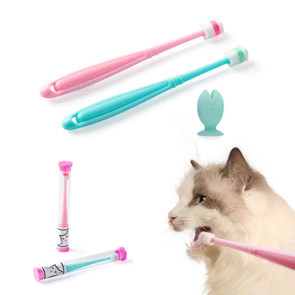 E.M&S.T Emmeliestella 360-degree soft-silicone toothbrush for gentle dental care