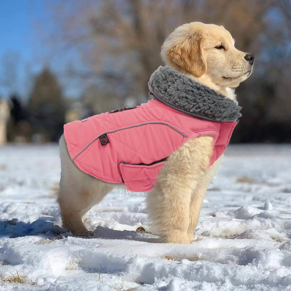 EMUST easy on off machine washable dog coat for busy pet parents