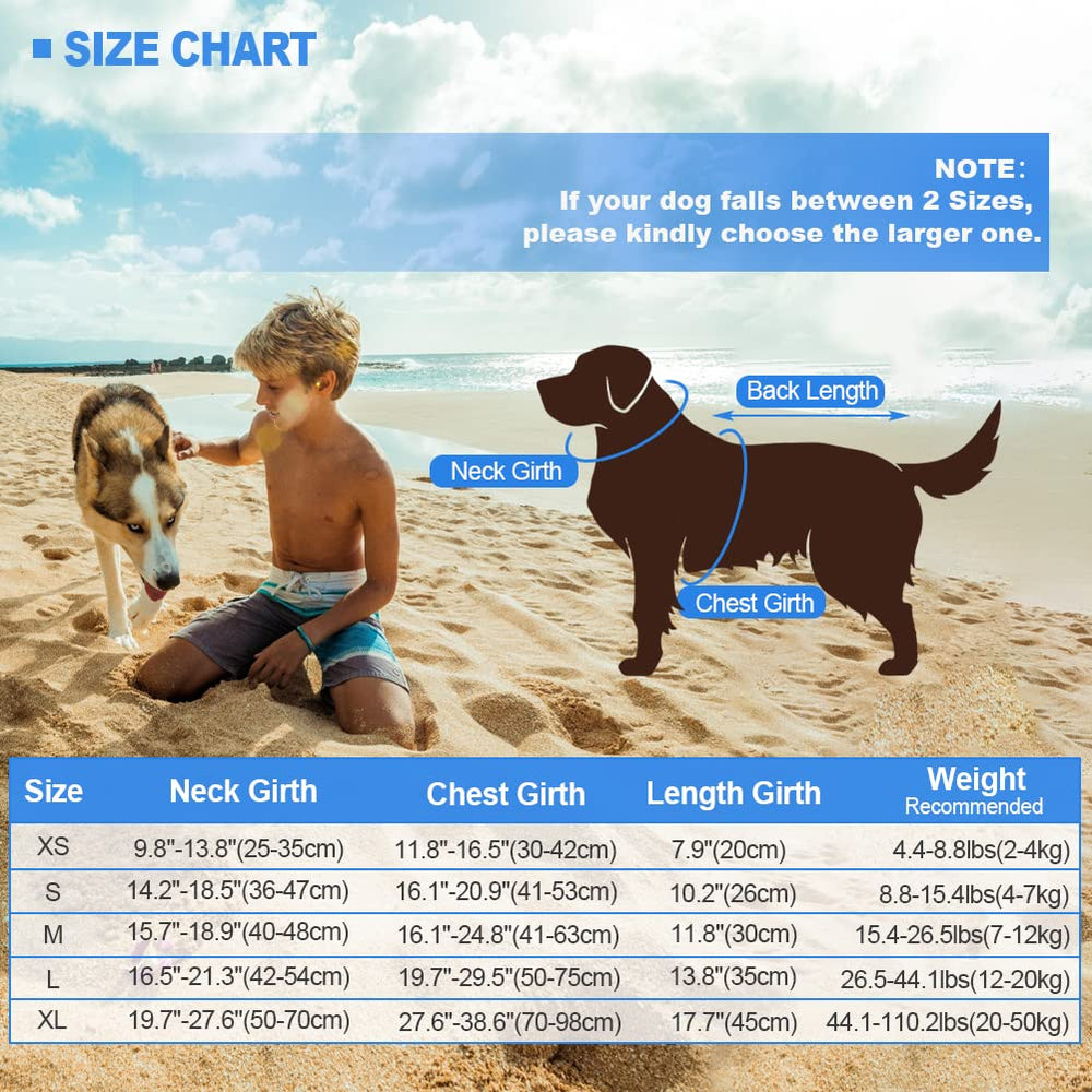 EMUST dog life jacket includes a heavy-duty D-ring for leash attachment.
