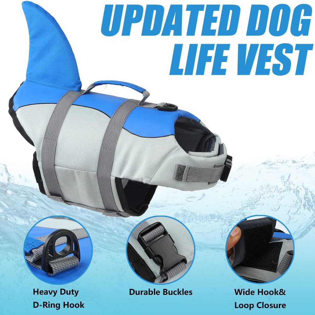 EMUST life vest highlights reflective stripes for better visibility in low light.