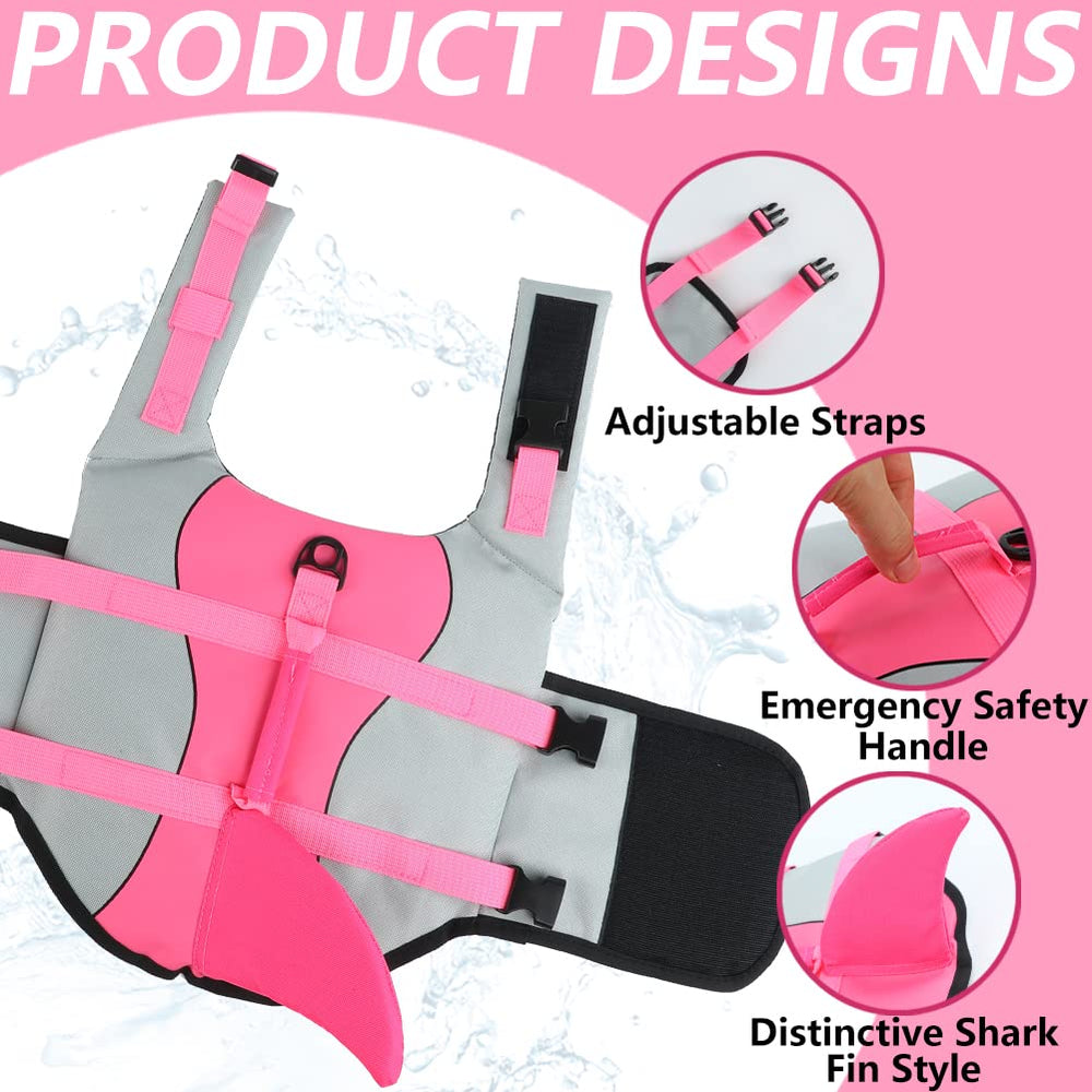 EMUST Life Jacket rescue handle enables quick lifting from water.