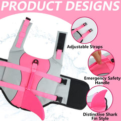EMUST Life Jacket rescue handle enables quick lifting from water.