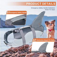 EMUST Shark Life Jacket adjustable belt ensures a secure comfortable fit