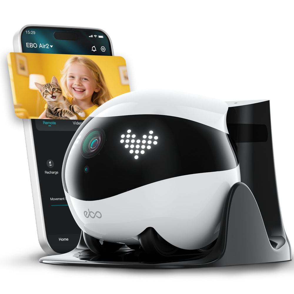 Enabot EBO Air 2 movable robot for home roaming and monitoring