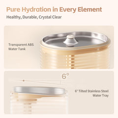 Enabot EBO ROLA 3-layer filter helps maintain clean drinking water for daily use.