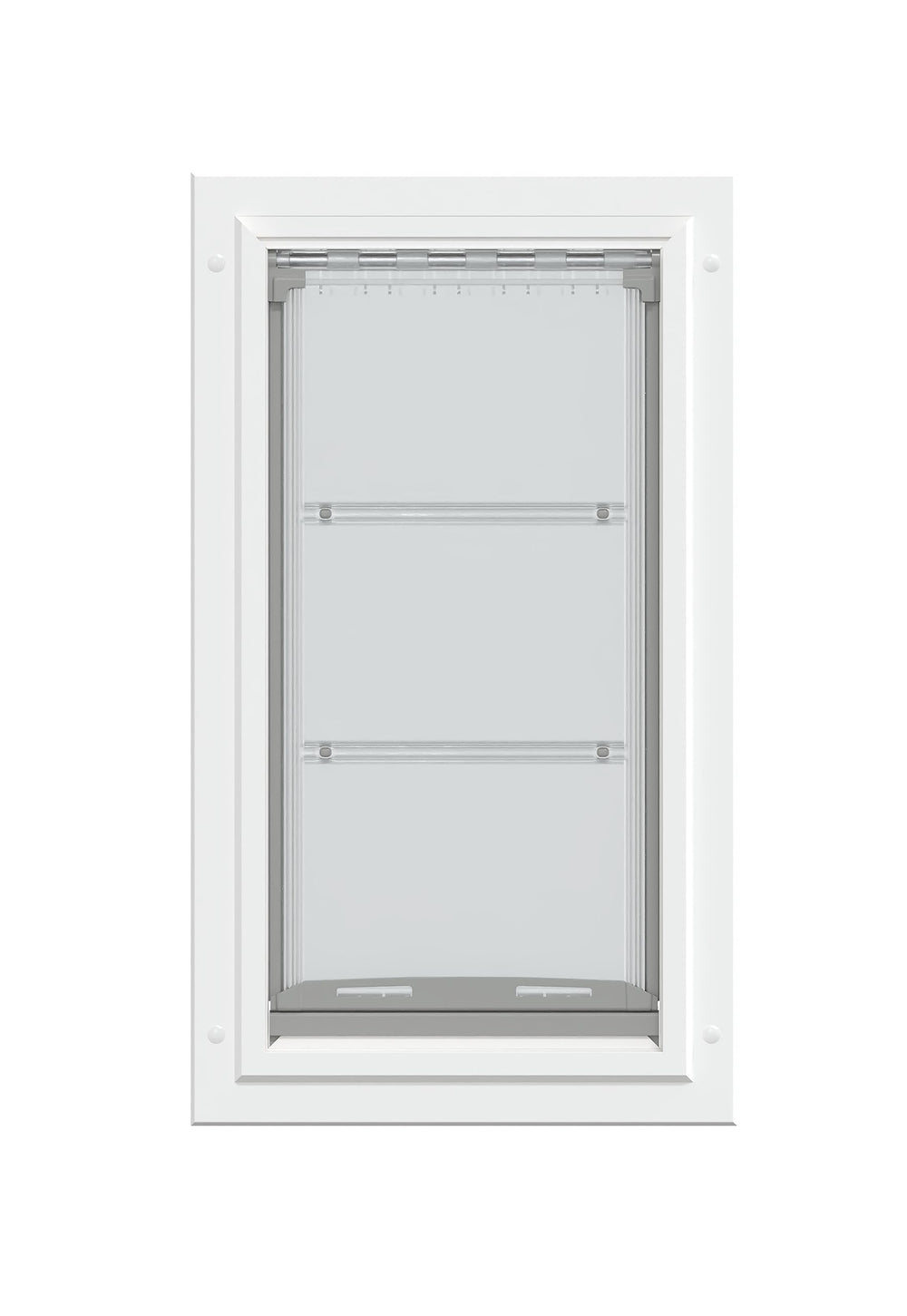Endura Flap aluminum frame detail highlights robust construction and long-lasting durability.