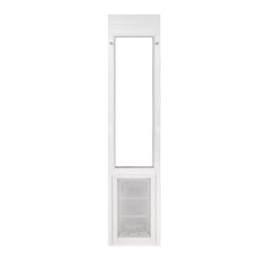 Endura Flap tempered safety glass pane showcases durability in all seasons.