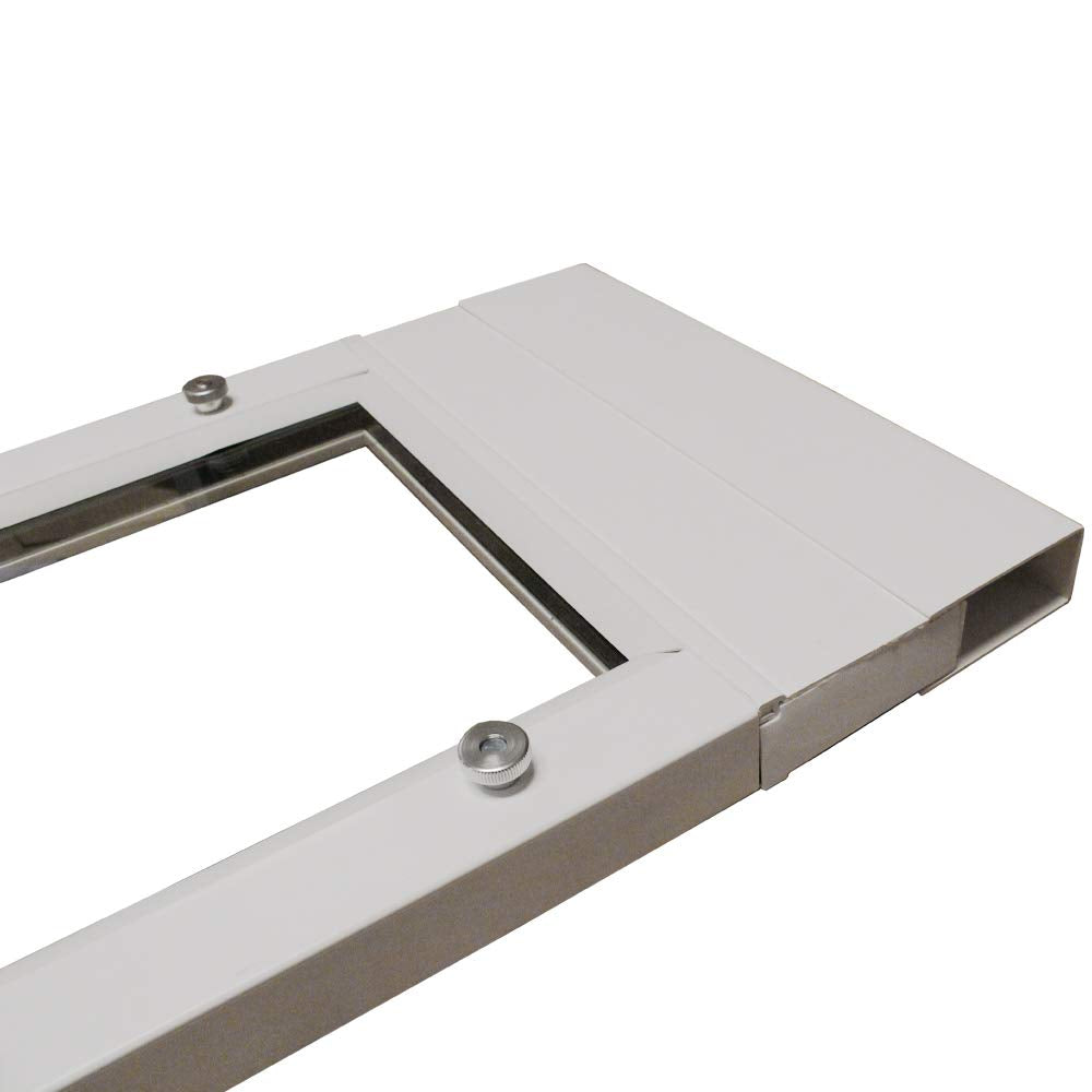 Endura Flap weatherproof front view illustrates four-season protection for the home.