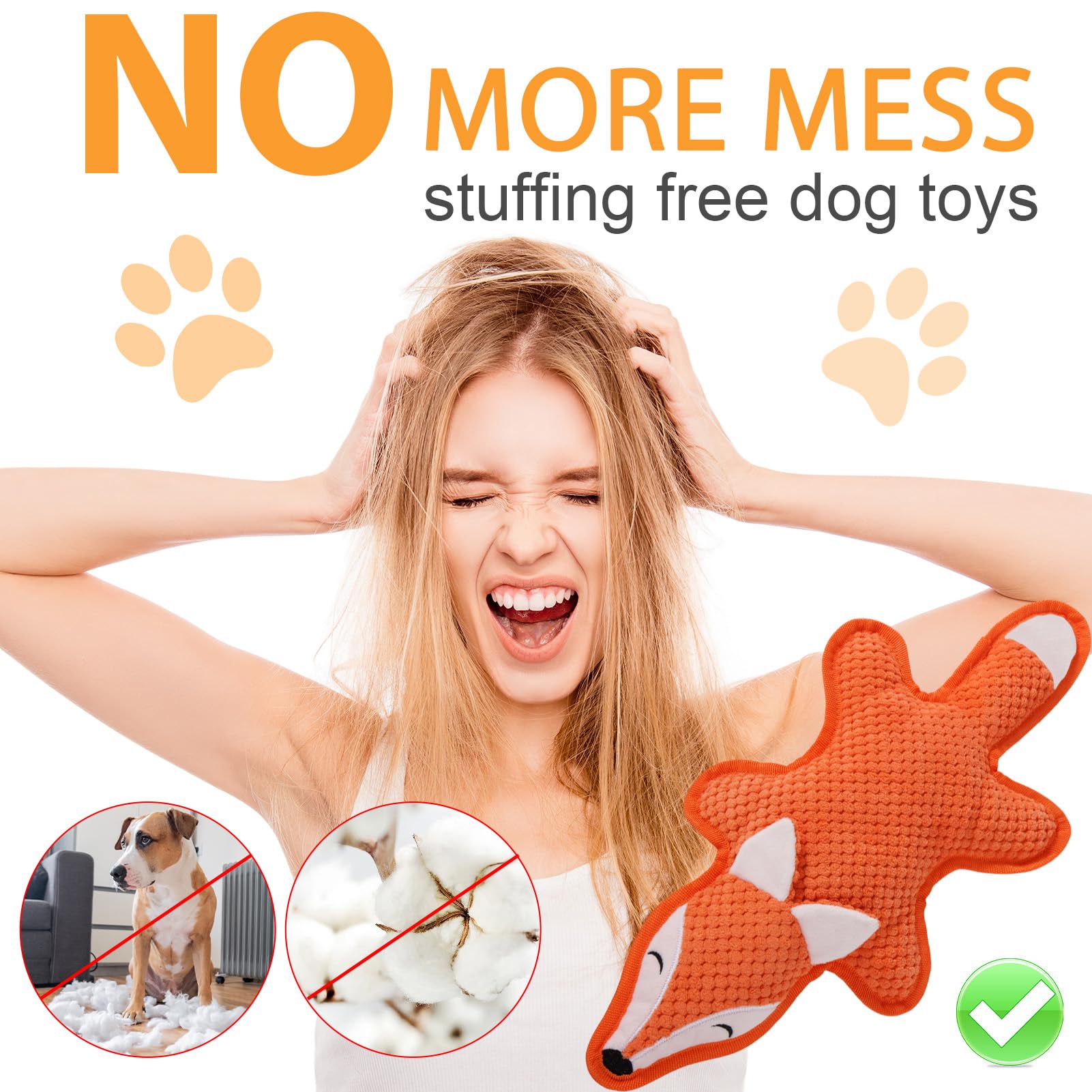 Eneston alligator toy with durable stitching for tough chewers and long-lasting play.