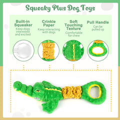 Eneston dog-toys-crinkle-paper-inside delivers a rustling texture that sparks curious play.
