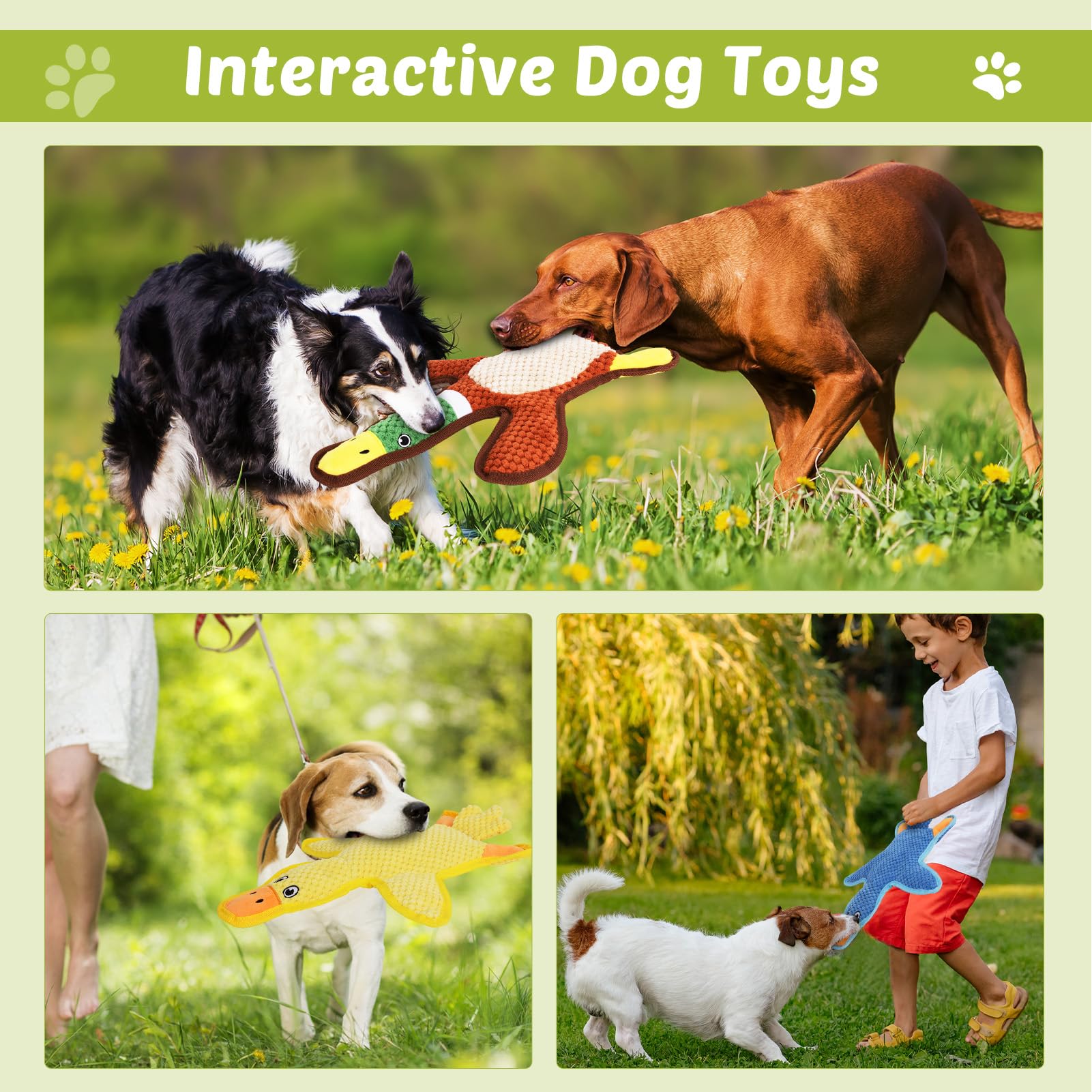 Eneston lightweight duck toy ideal for fetch and gentle play.