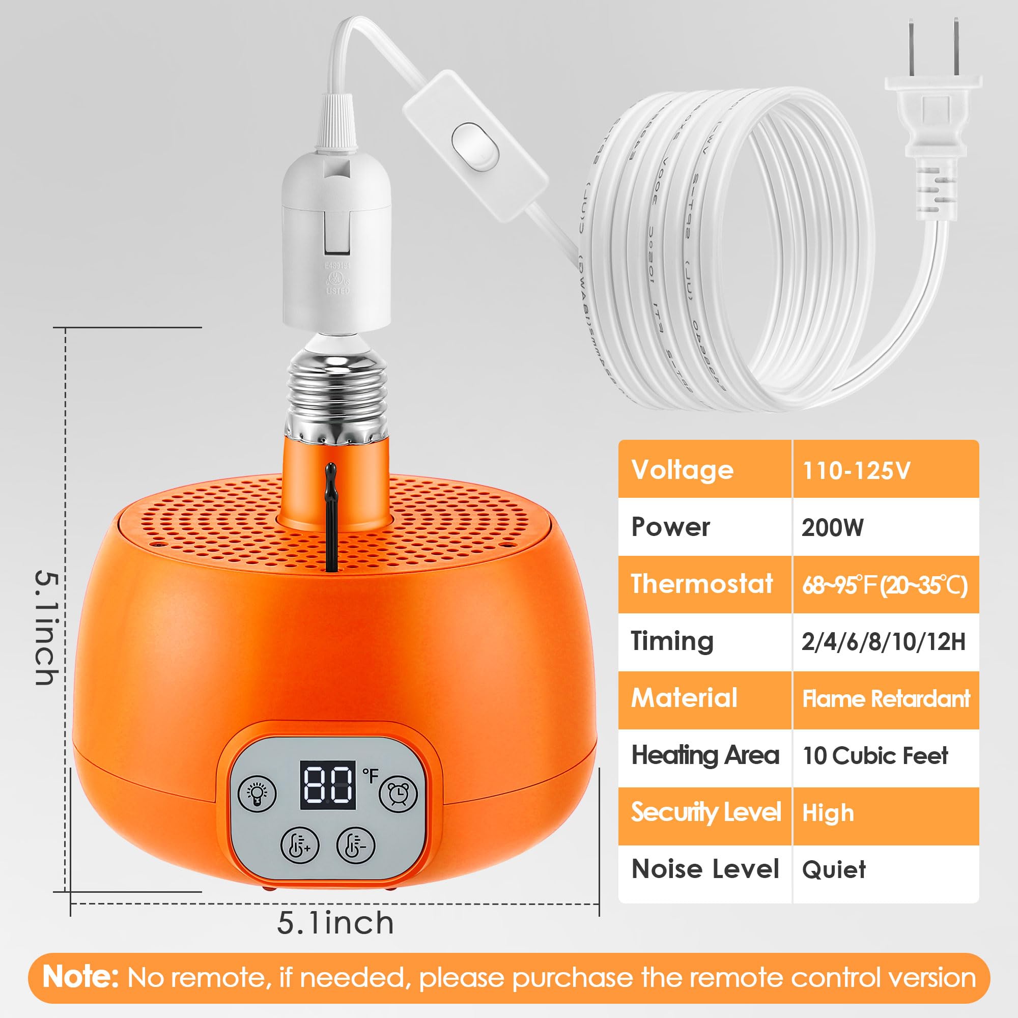 Enhon heater in-use image with chicks showing cozy, evenly warmed environment
