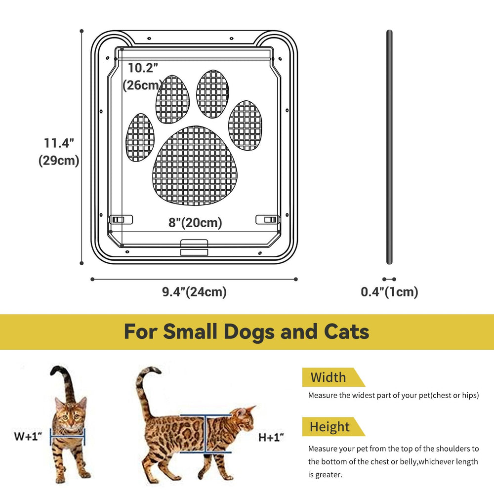 Enjoying Pet Door dogs-cats-use supports independent potty breaks and play.