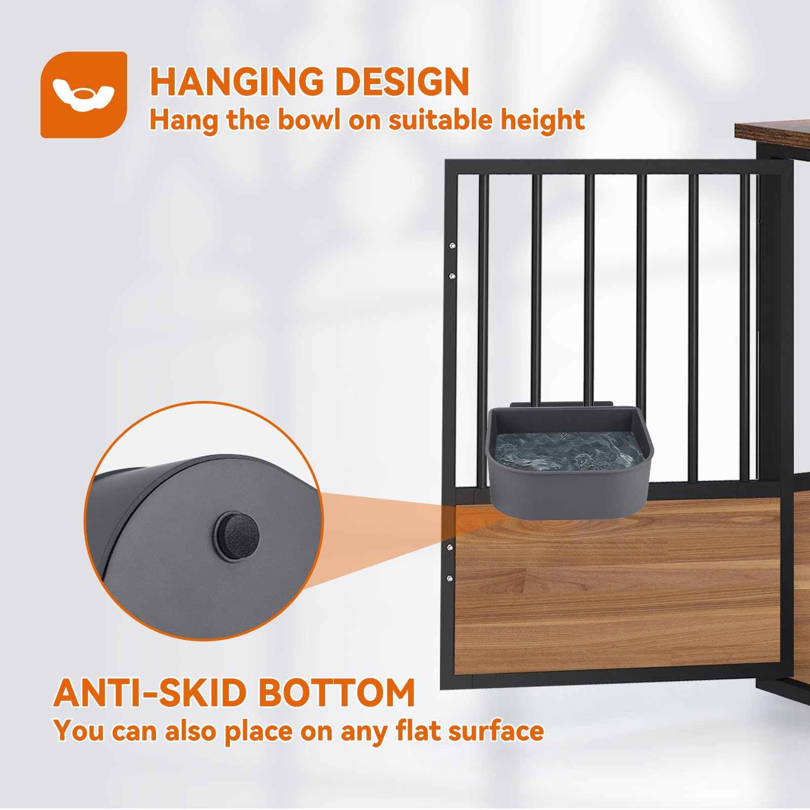 Enjoying winter ready bowl for indoor or outdoor use in cold