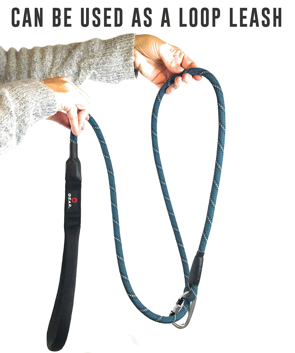 Enthusiast Gear secure carabiner in action highlights safe locking during walks and runs.