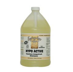 Envirogroom Hypo Active Shampoo bottle demonstrates tearless gentle pet cleansing.