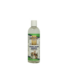 Envirogroom Natural De-Shed Shampoo bottle front view highlighting gentle, non-toxic formula for pets