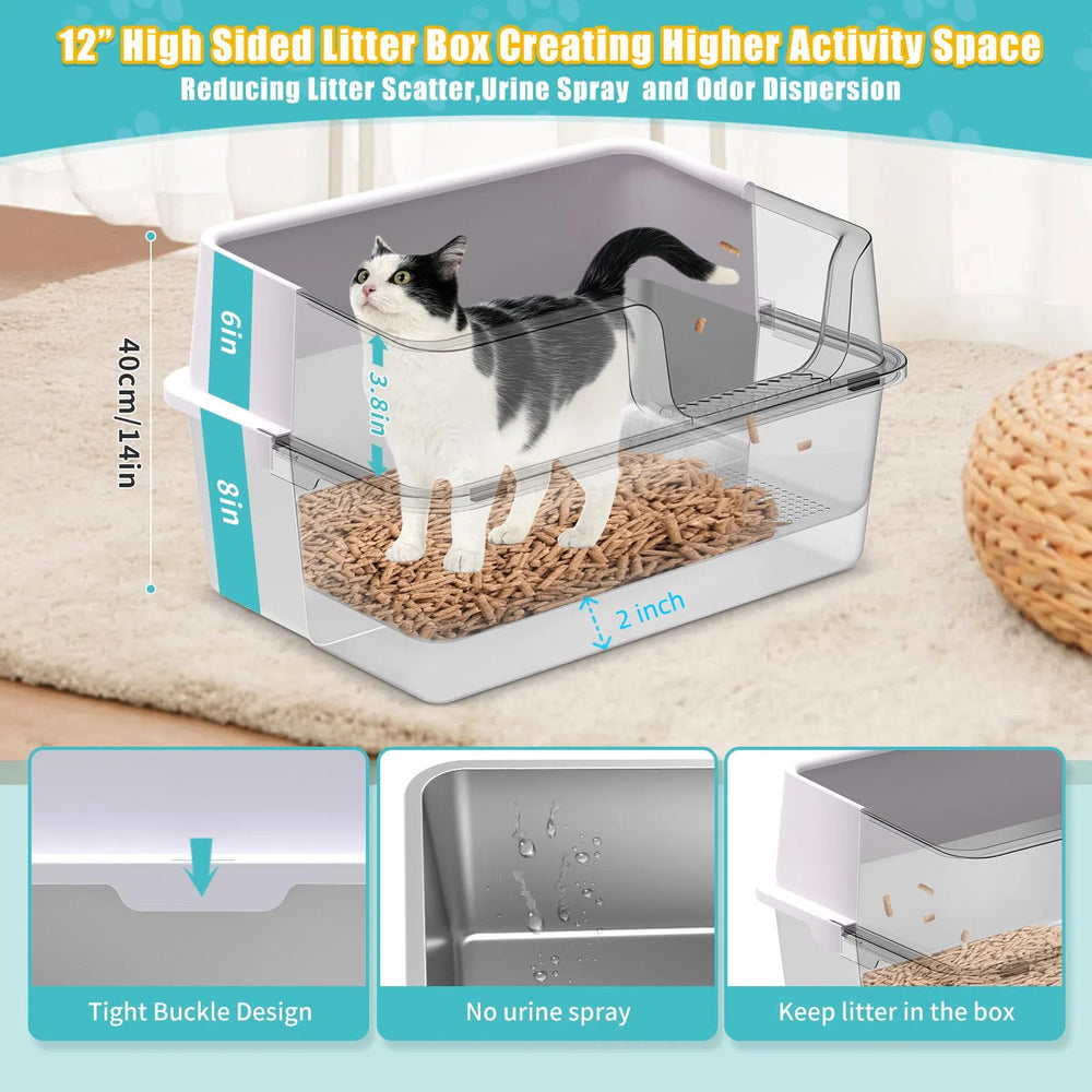 EODO XL bottom storage emphasizes the two-inch space for less frequent disposal