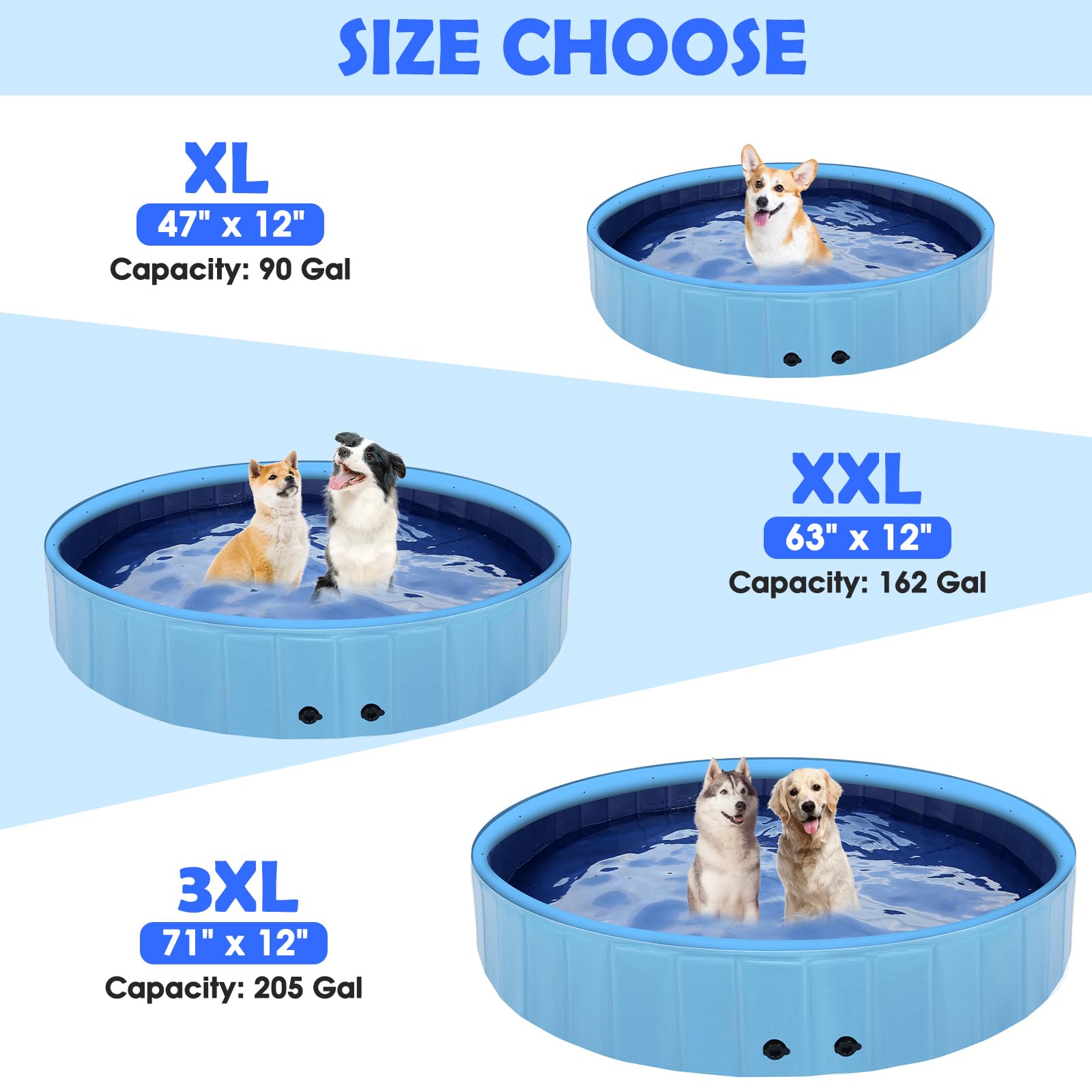 Eooqi 2-in-1 pool and splash pad for versatile use.