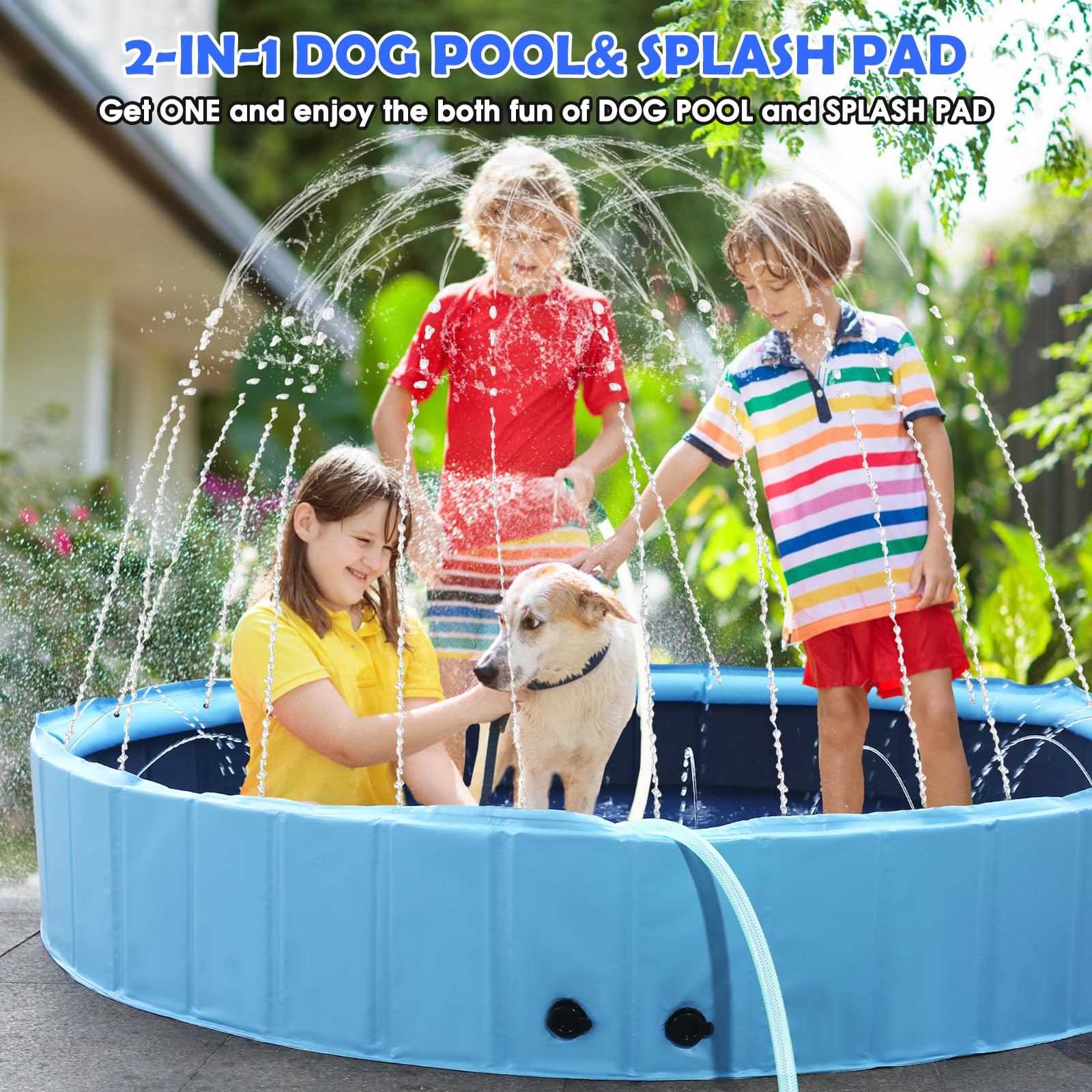 Eooqi XXL/XXXL size options fit mid to large dogs for shared fun.