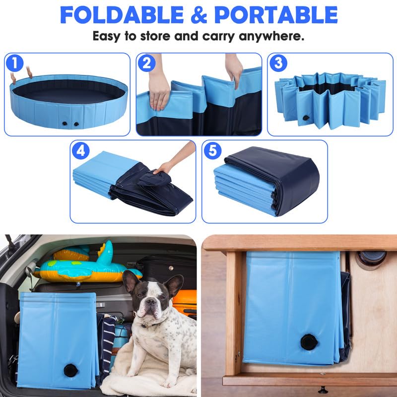 Eooqi portable foldable design for travel and storage.