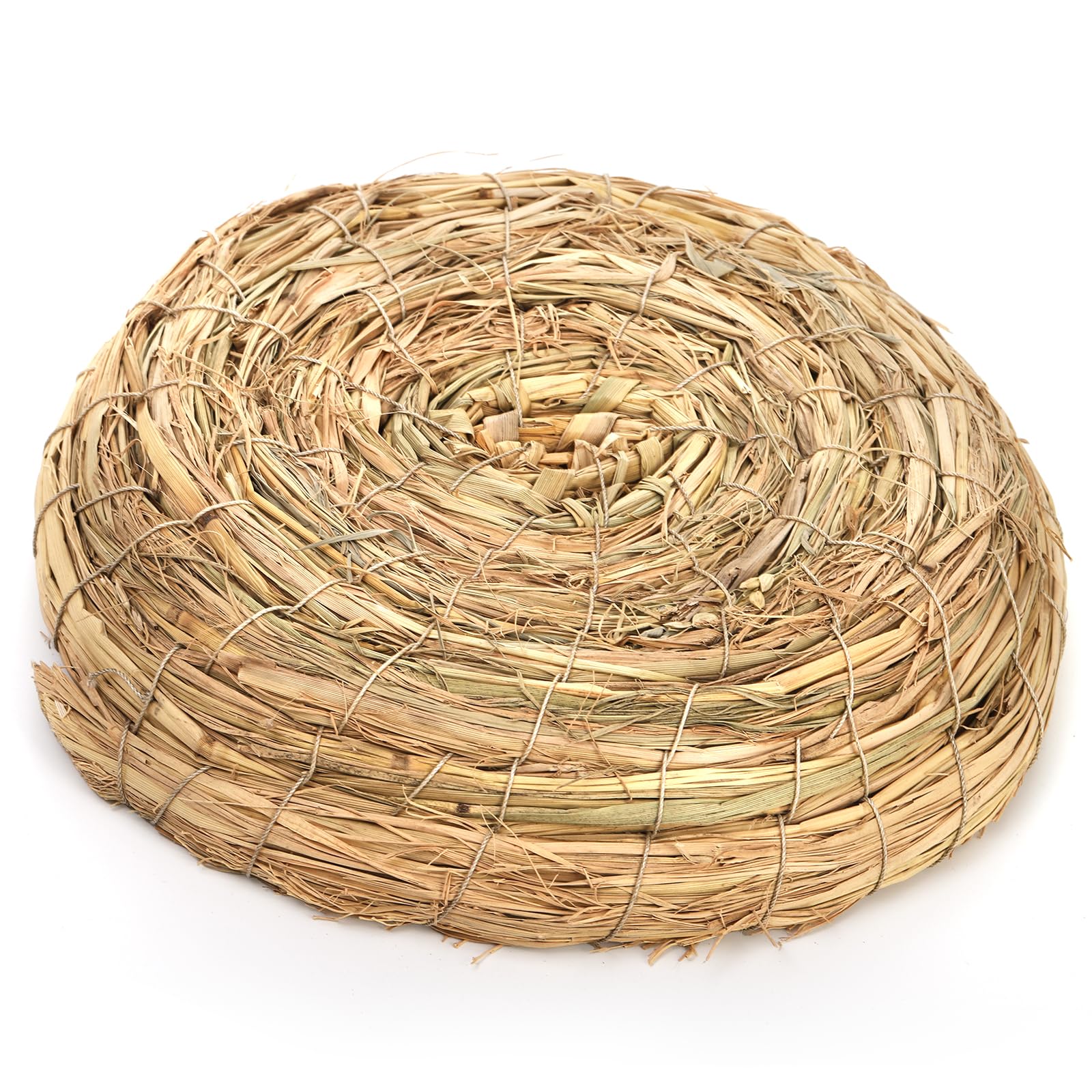 Eorbow bird nest for dove and parrot in cozy breeding setup.
