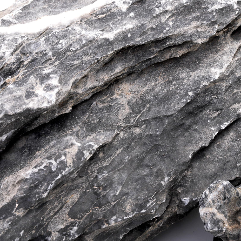 Eorbow Seiryu stone terrarium display highlights natural texture and color variation.