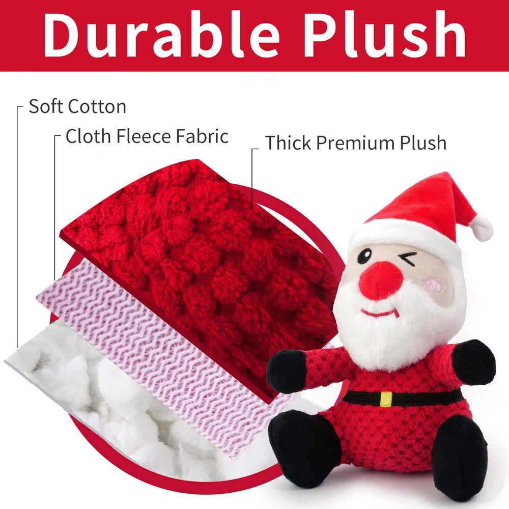 Epesiri cotton material dog toy features durable fabric and easy cleanup.