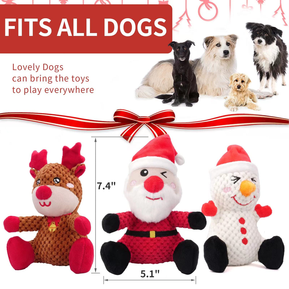 Epesiri machine washable dog toy stays fresh for holiday adventures.