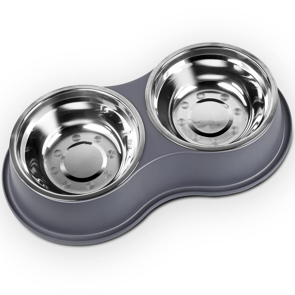 EpetsLove dog bowls dual-stand offers a convenient feeding station for households with multiple pets