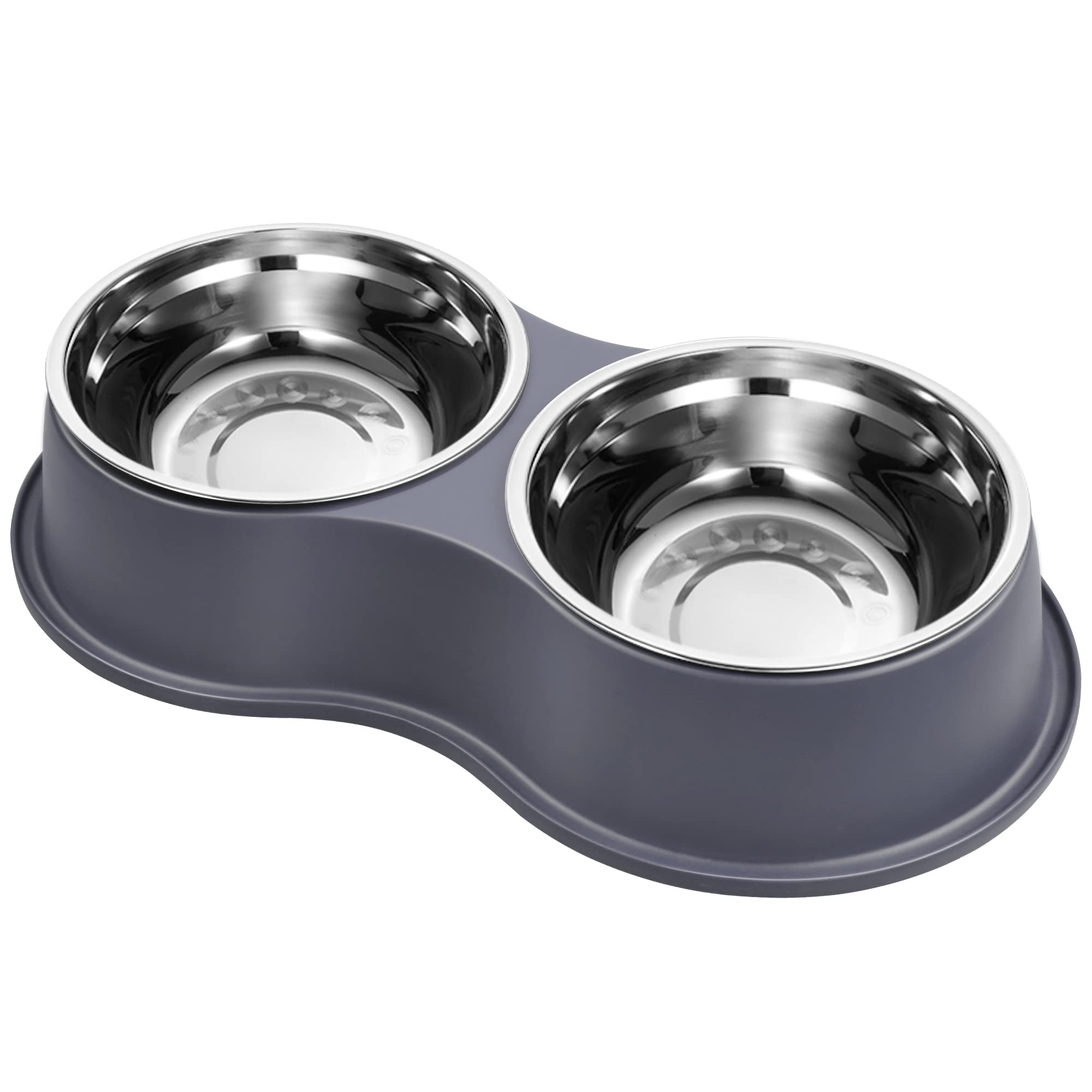 EpetsLove double-dog-bowls-stainless-steel: durable, easy-clean meals for pets.