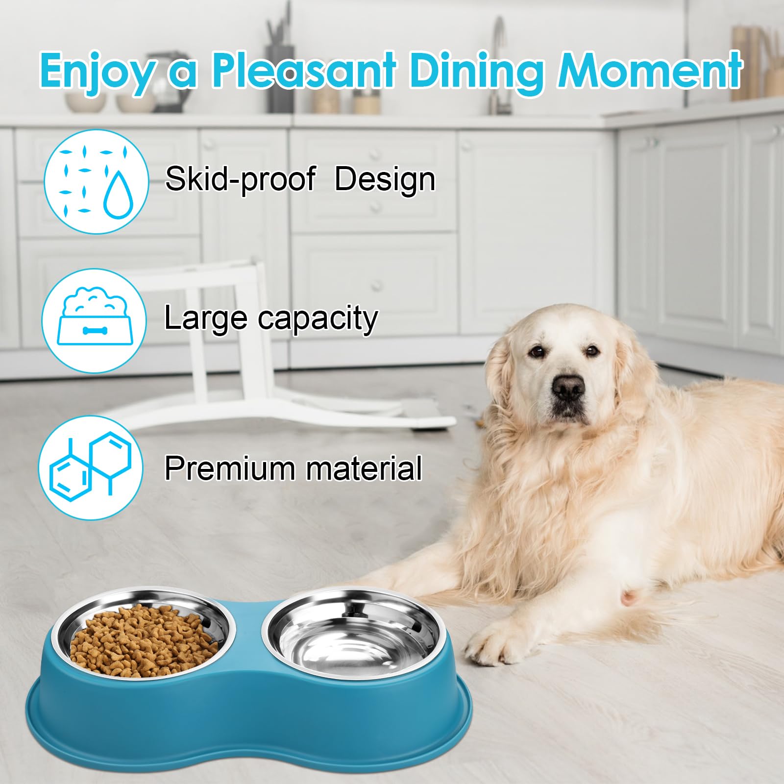 EpetsLove no-spill design minimizes mess during meals