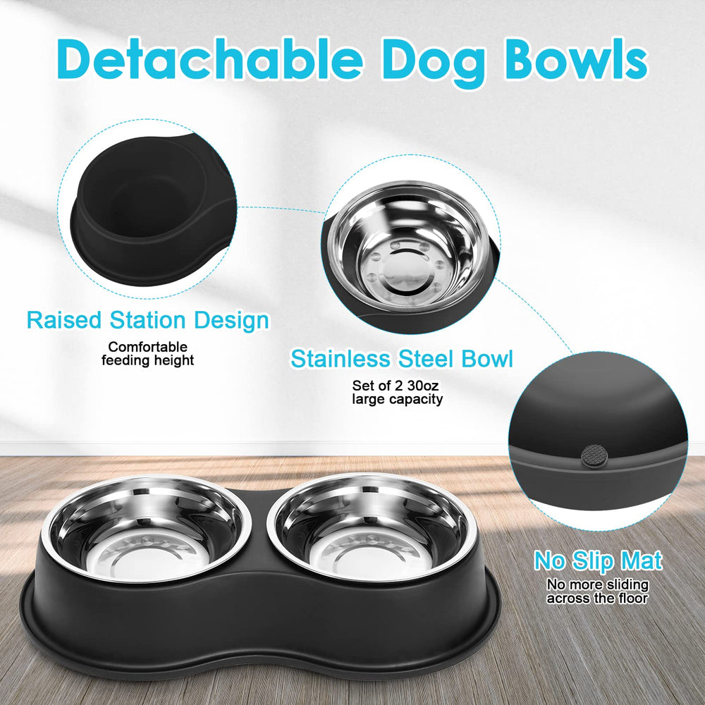 EpetsLove non-slip resin station keeps bowls in place during meals