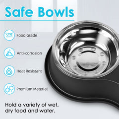EpetsLove raised feeding height reduces neck strain for comfortable dining