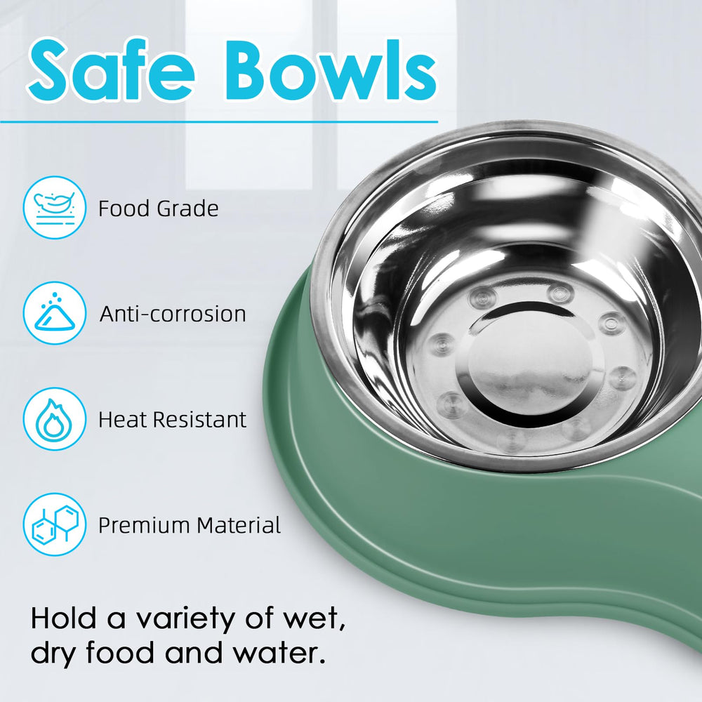 EpetsLove removable bowls simplify washing and refilling.