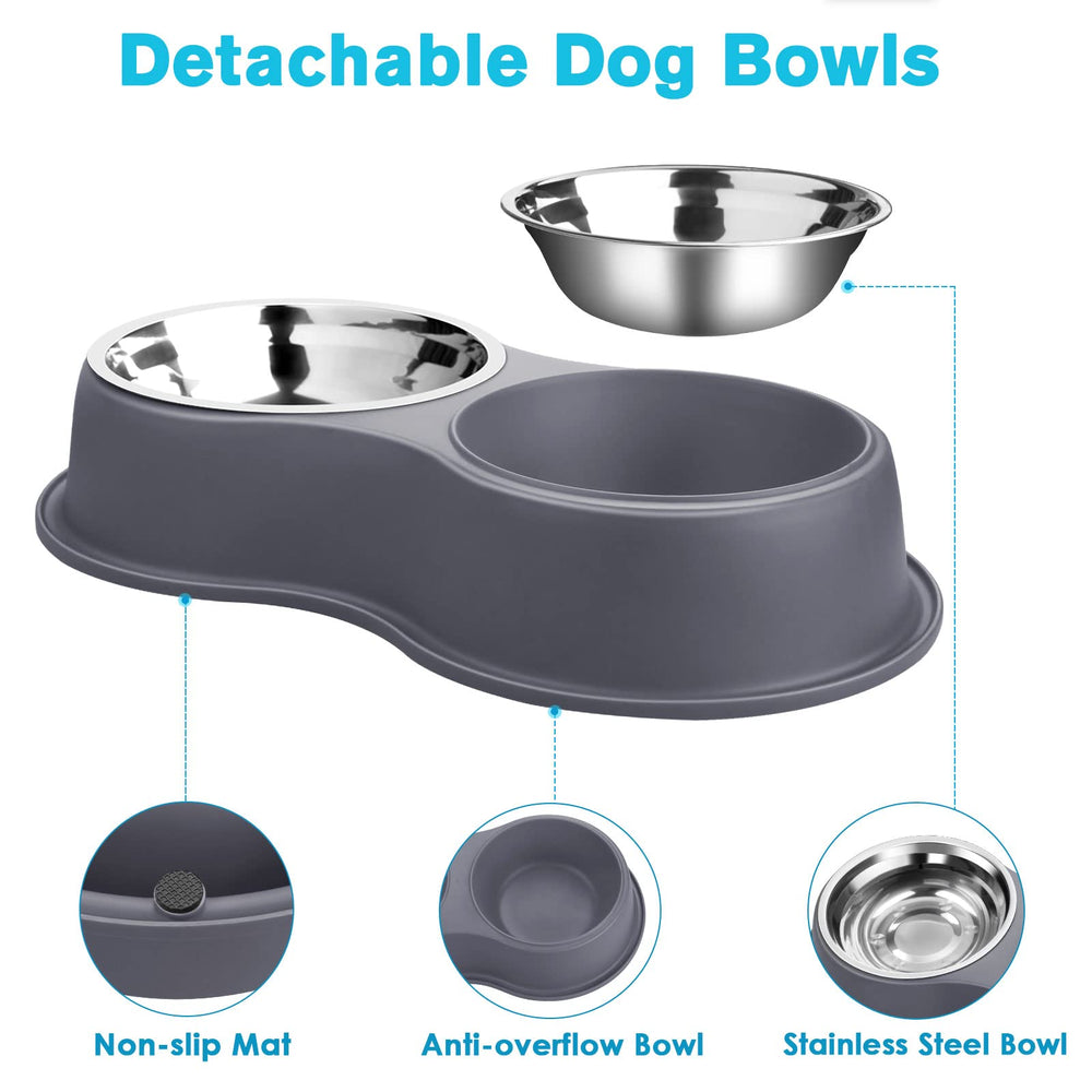 EpetsLove raised-feeding-stand offers comfortable posture for pets during meals.