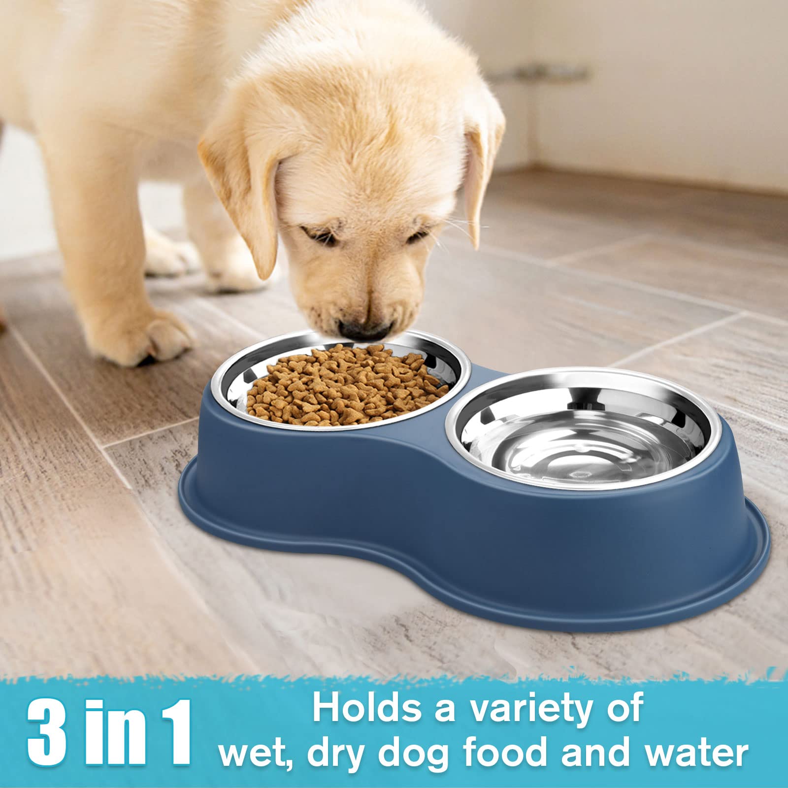 EpetsLove removable bowls simplify filling and cleaning after meals.