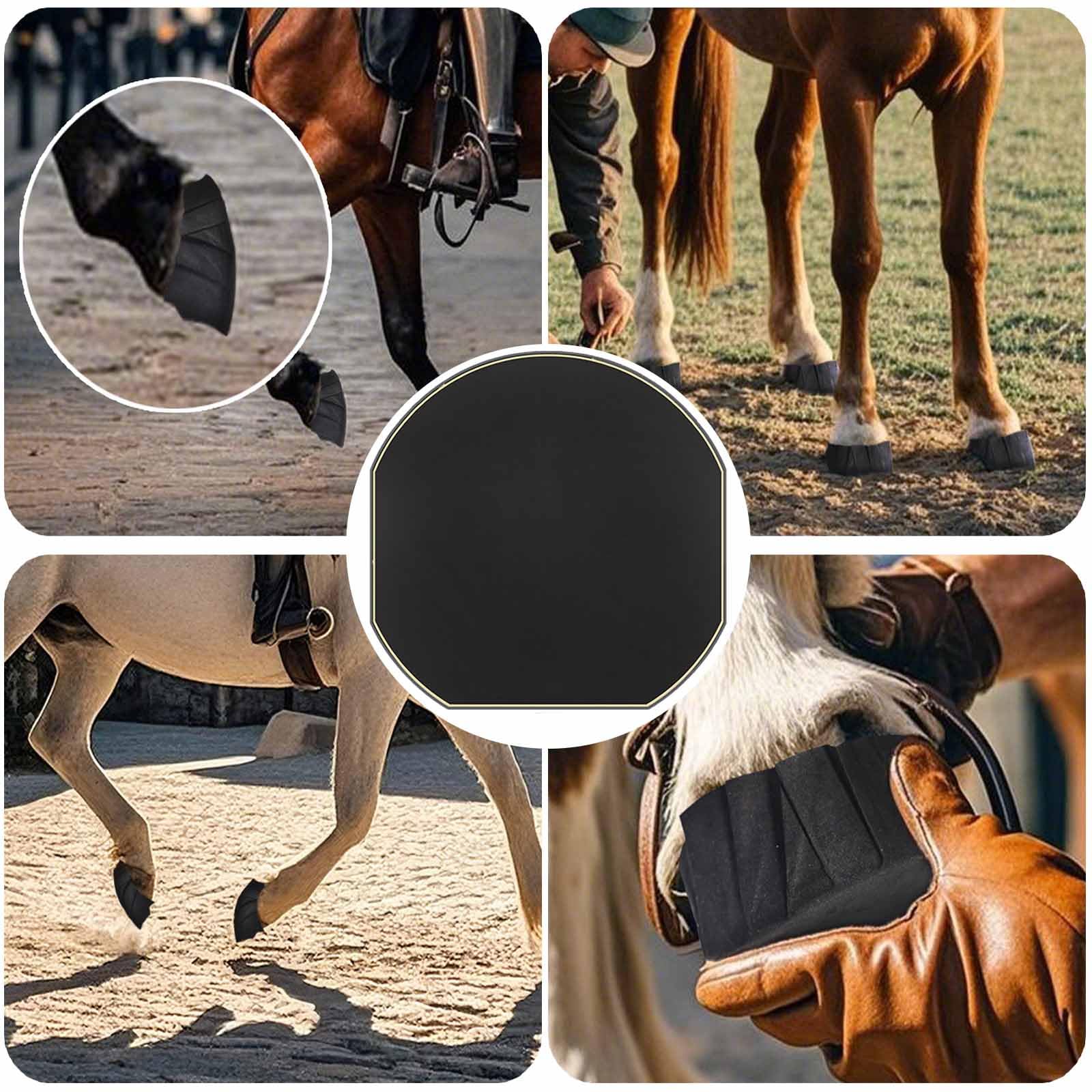 EPICHORIZON hoof wrap compatible with horse boots for secure use