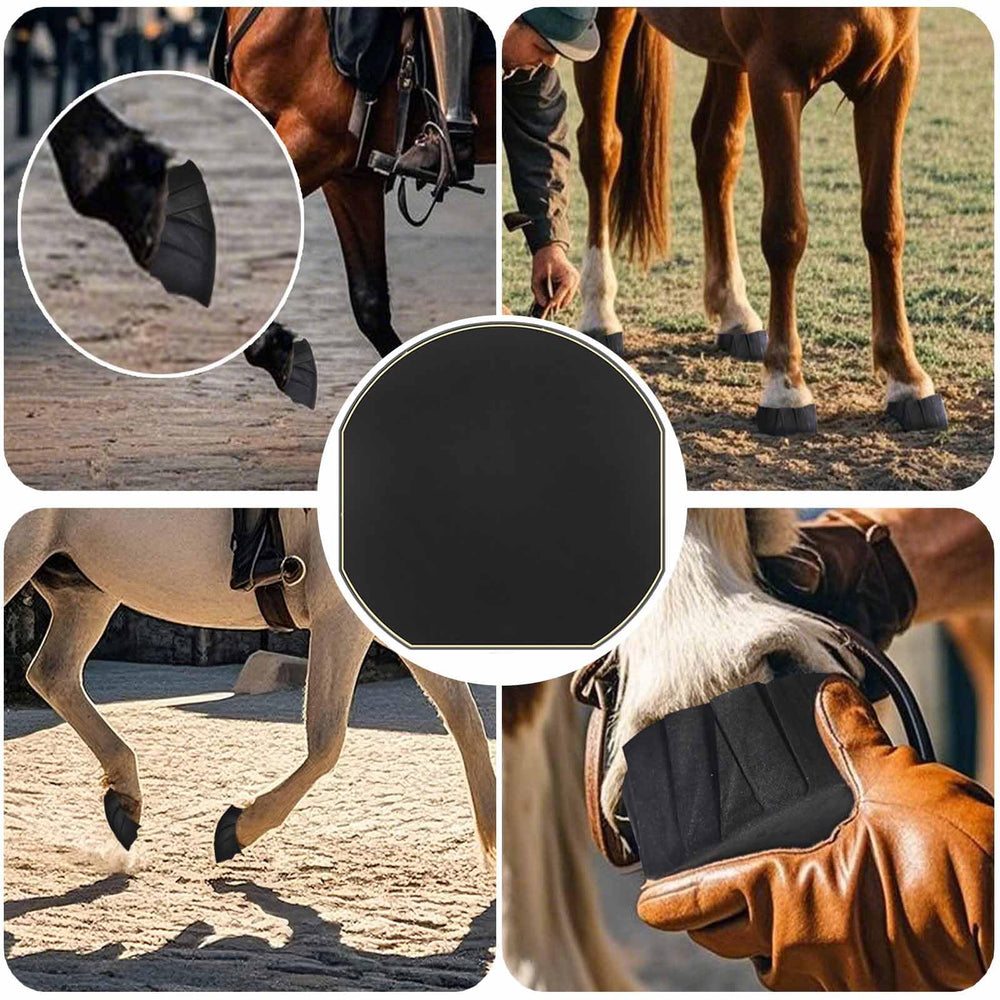 EPICHORIZON hoof wrap compatible with horse boots for secure use