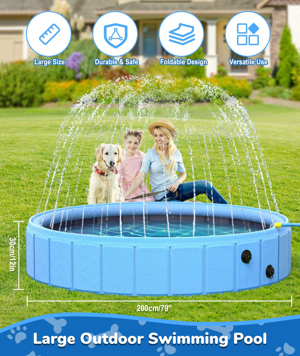 EPN 79-inch pool diameter allows shared play in warm weather