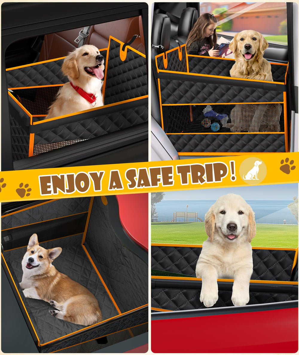EPN dog car seat machine-washable: quick cleaning after muddy adventures.