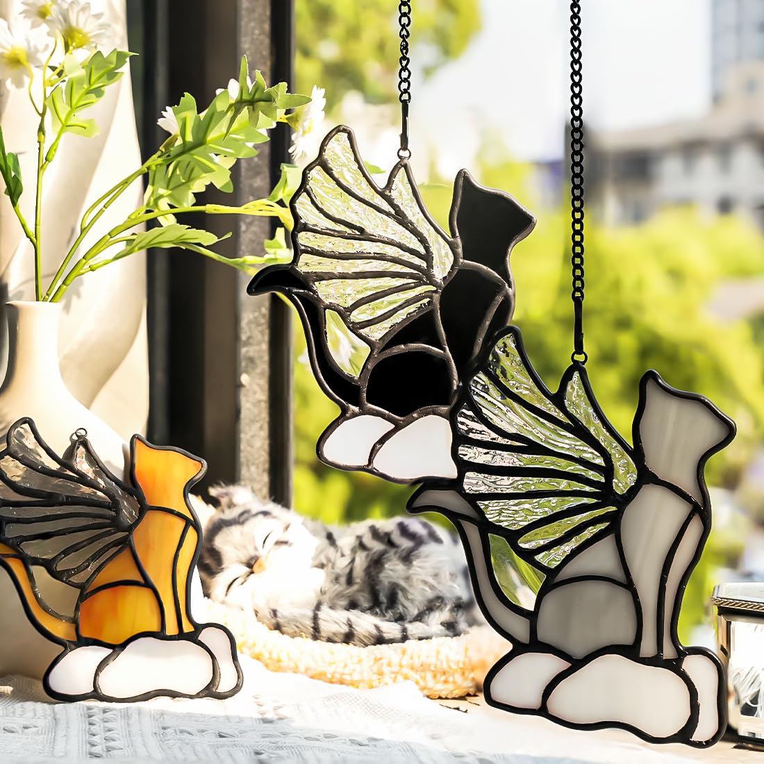 EPOGIFTS window hanging display ready to install.