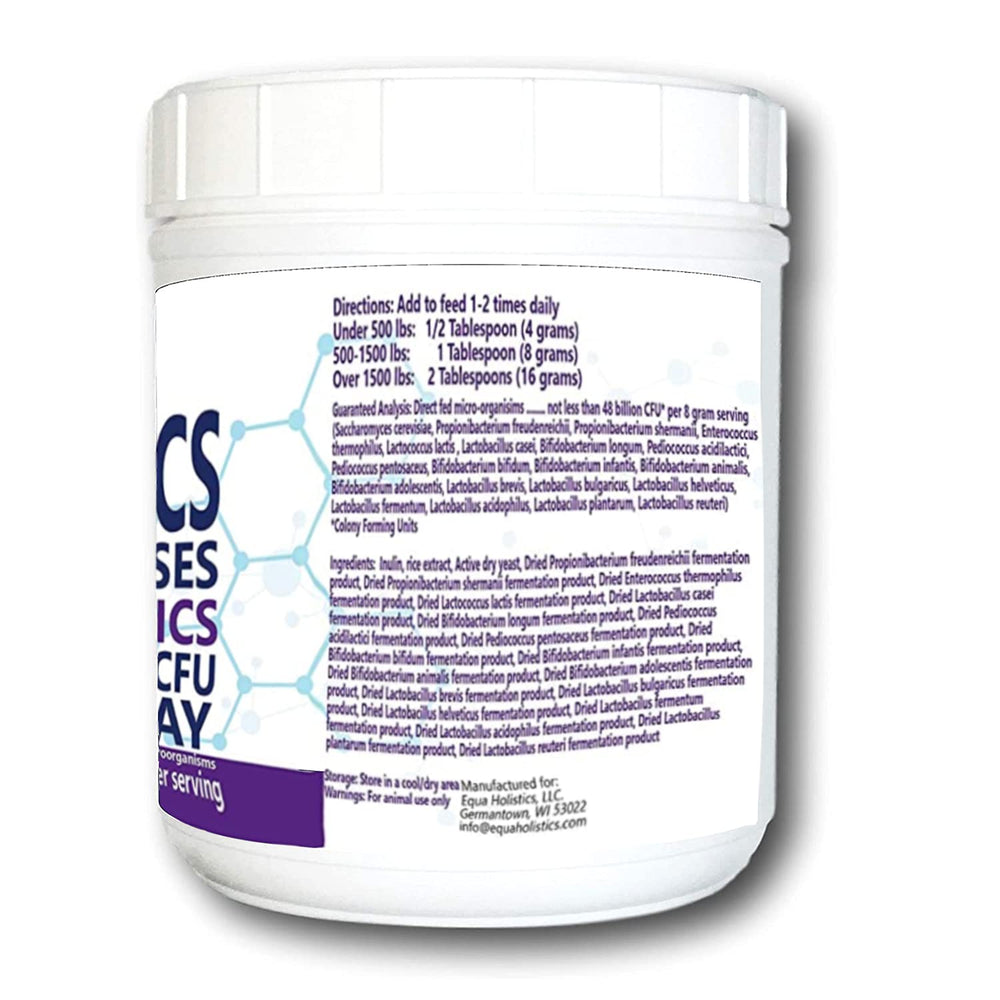 Equa Holistics HealthyGut Probiotics scoop for simple daily dosing