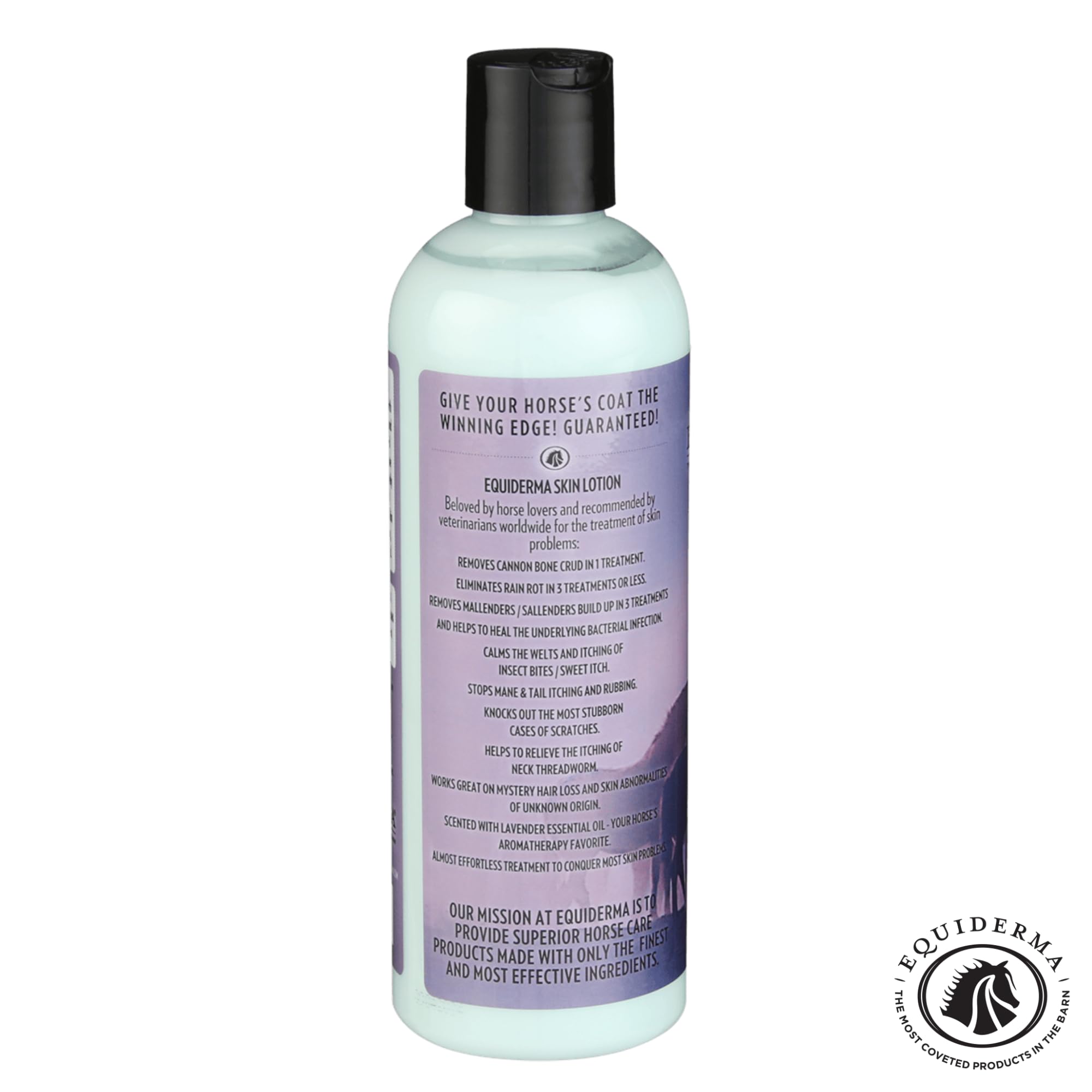 EQUIDERMA Mane and tail irritation soothed during grooming sessions