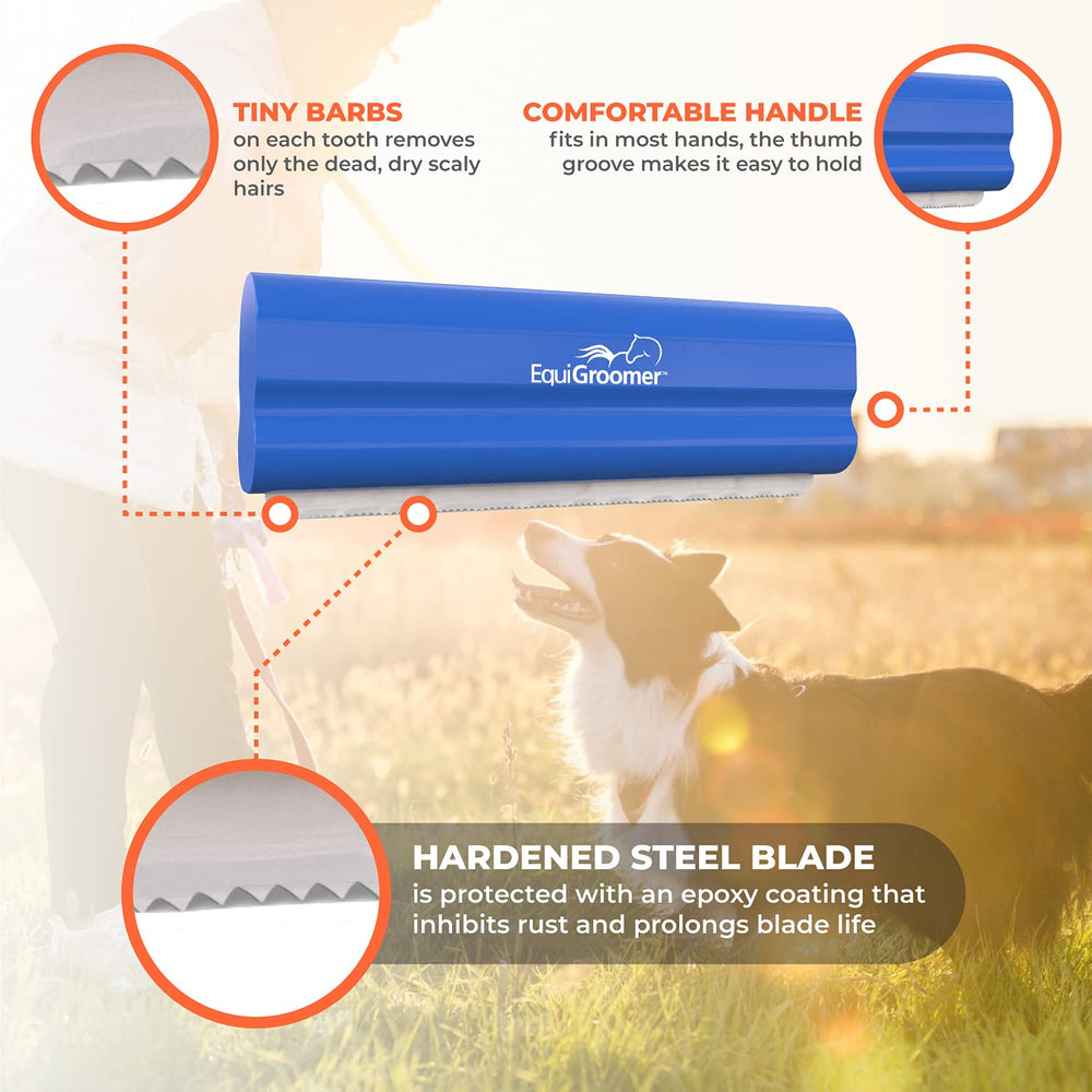 EquiGroomer EasyGroomer deshedding brush small-pets for quick brushing sessions
