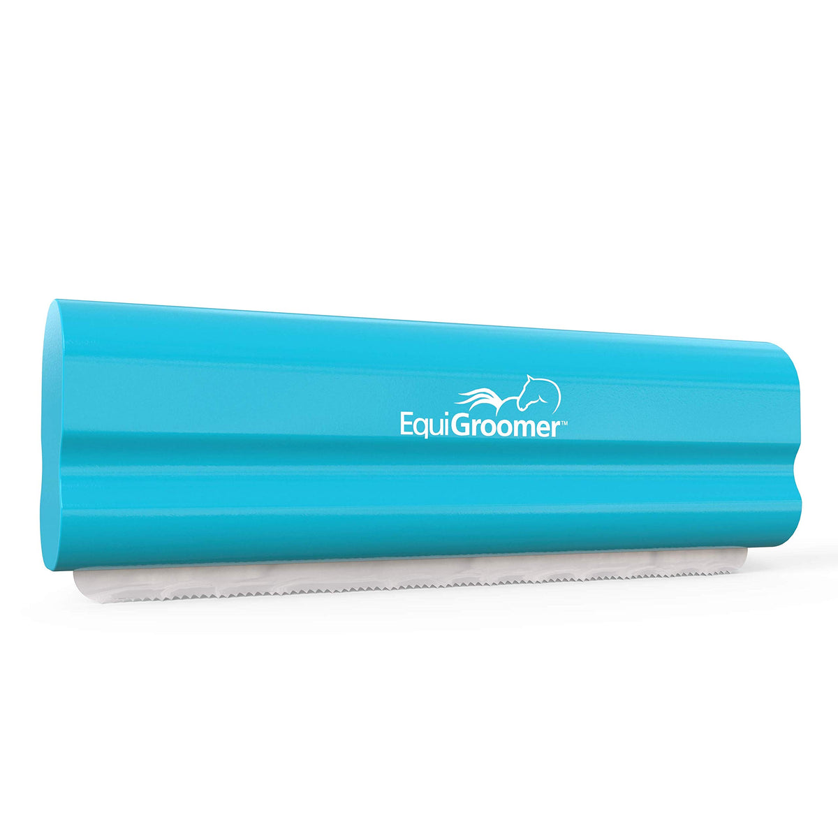 EquiGroomer EasyGroomer turquoise deshedding brush for dogs and cats reduces shedding with gentle grooming.